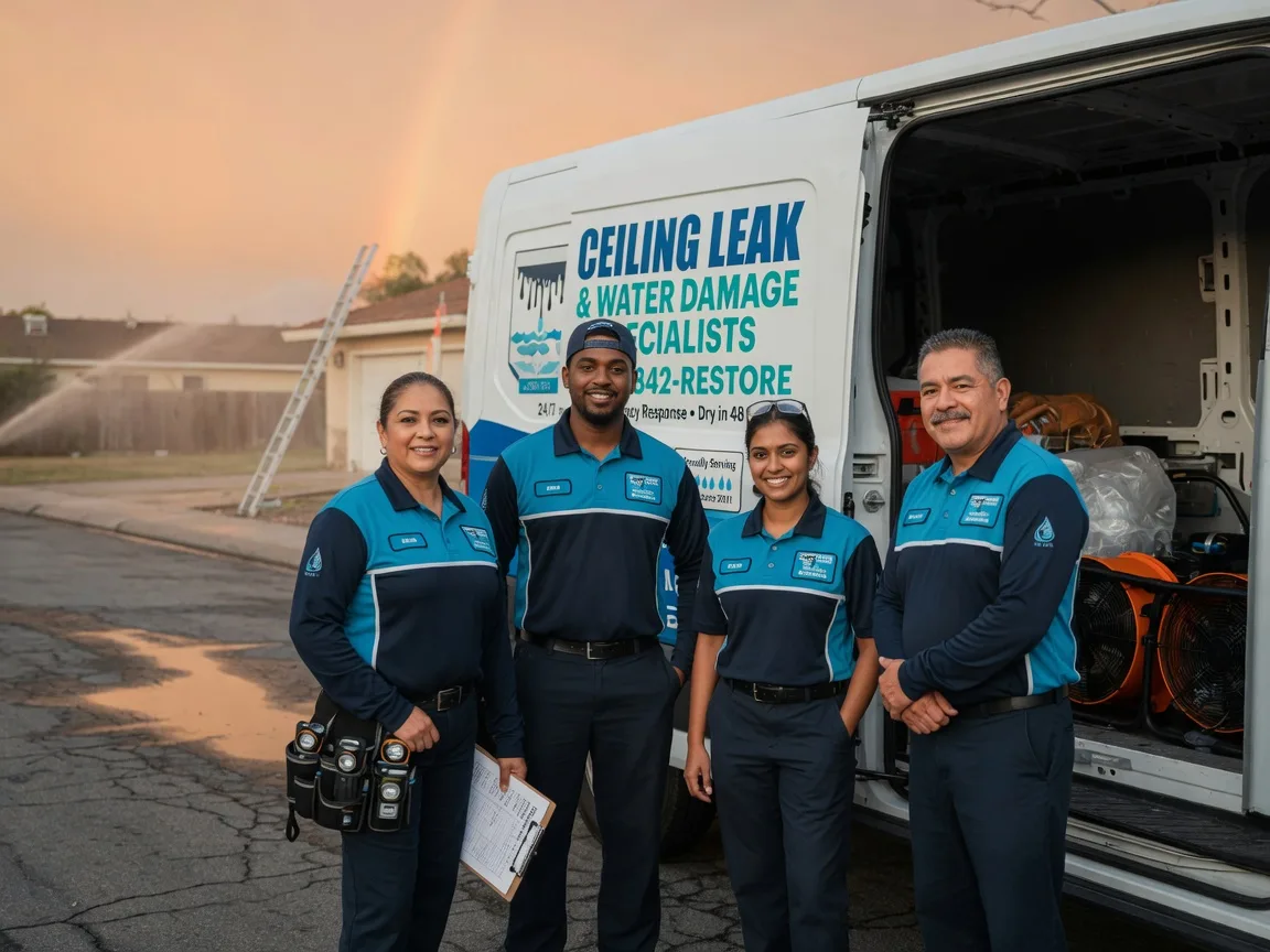 Ceiling Leak Cleanup company in West Camp, NY